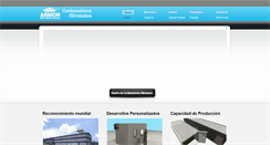 Desktop Screenshot of contenedoresblindados.com